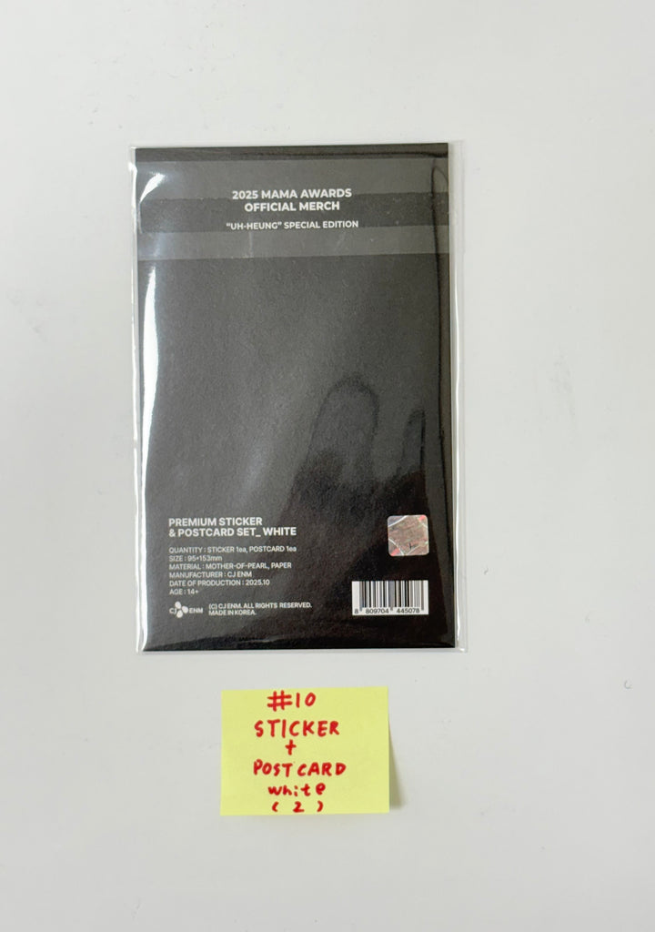 2025 MAMA Awards pop up store "UH-HEUNG" Special Edition MD [25.11.21]