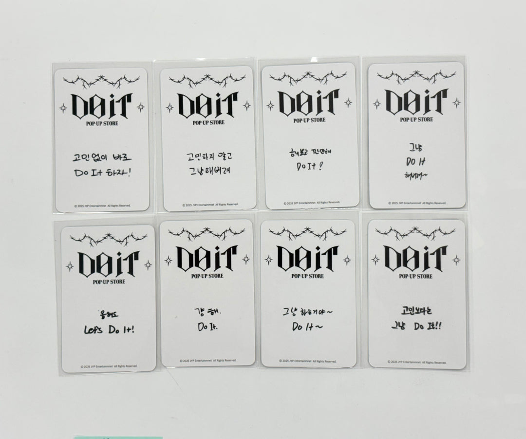 STRAY-KIDS "SKZ IT TAPE ‘DO IT’" - Pop-UP Store MD Event Photocard [25.11.24]