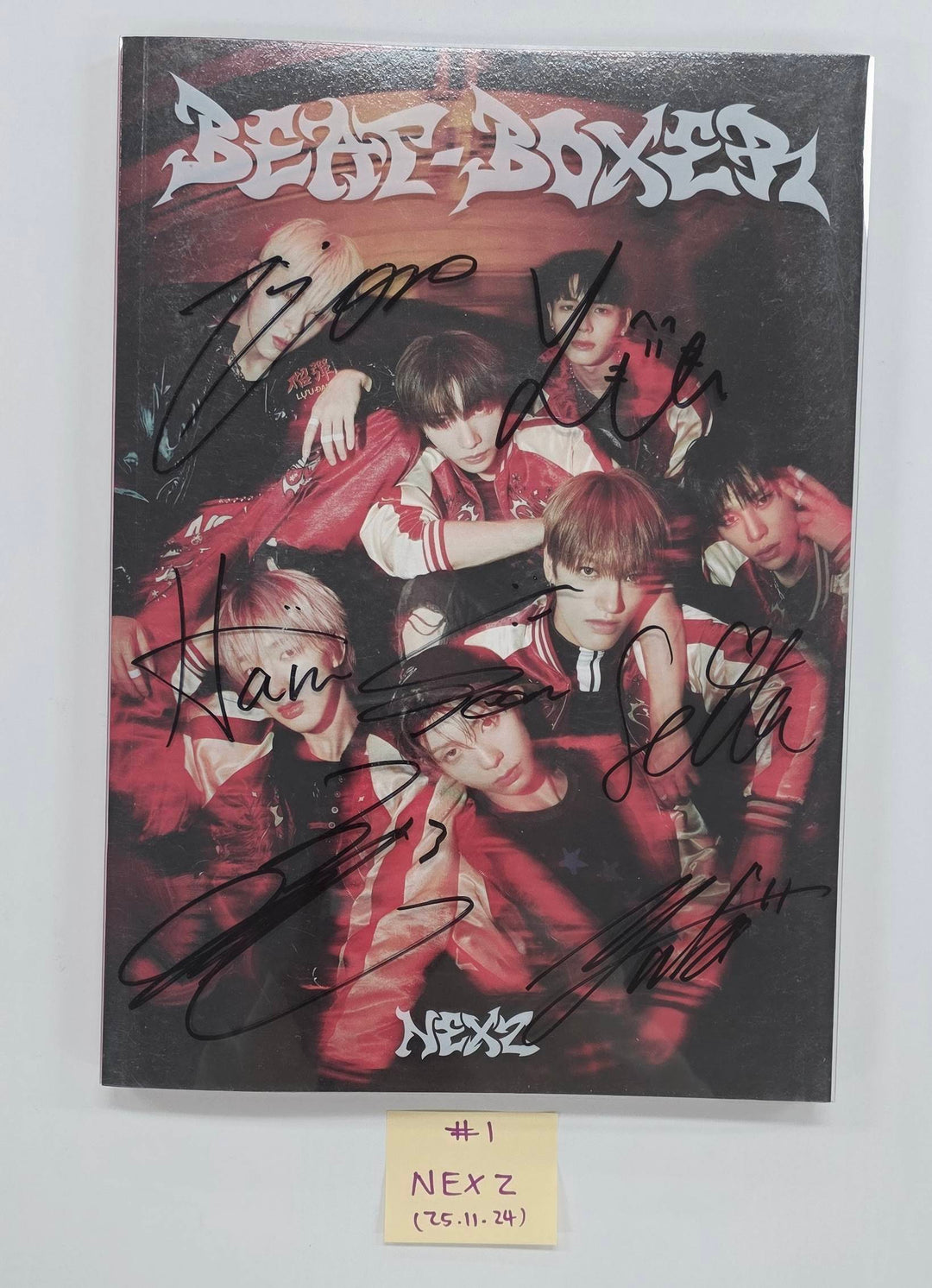NEXZ "Beat-Boxer" - Hand Autographed(Signed) Promo Album [25.11.24]