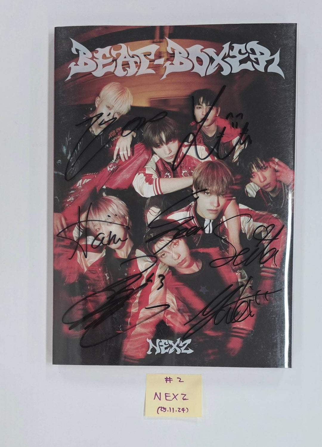 NEXZ "Beat-Boxer" - Hand Autographed(Signed) Promo Album [25.11.24]
