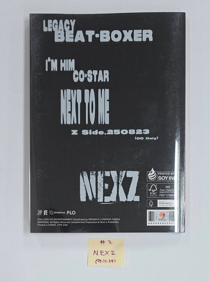 NEXZ "Beat-Boxer" - Hand Autographed(Signed) Promo Album [25.11.24]
