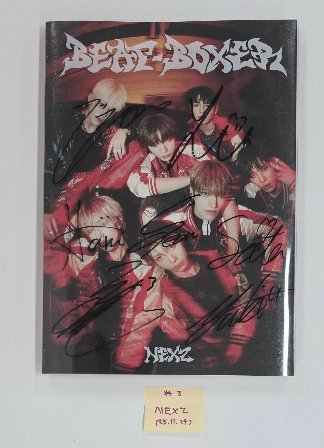 NEXZ "Beat-Boxer" - Hand Autographed(Signed) Promo Album [25.11.24]