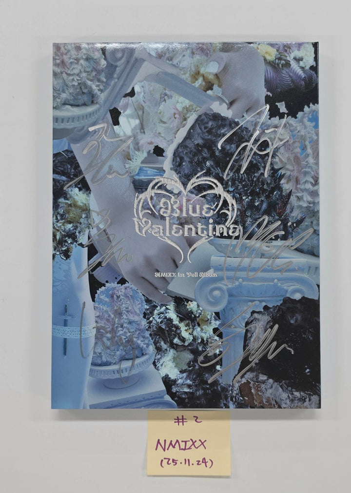 NMIXX "Blue Valentine" - Hand Autographed(Signed) Promo Album [25.11.24]