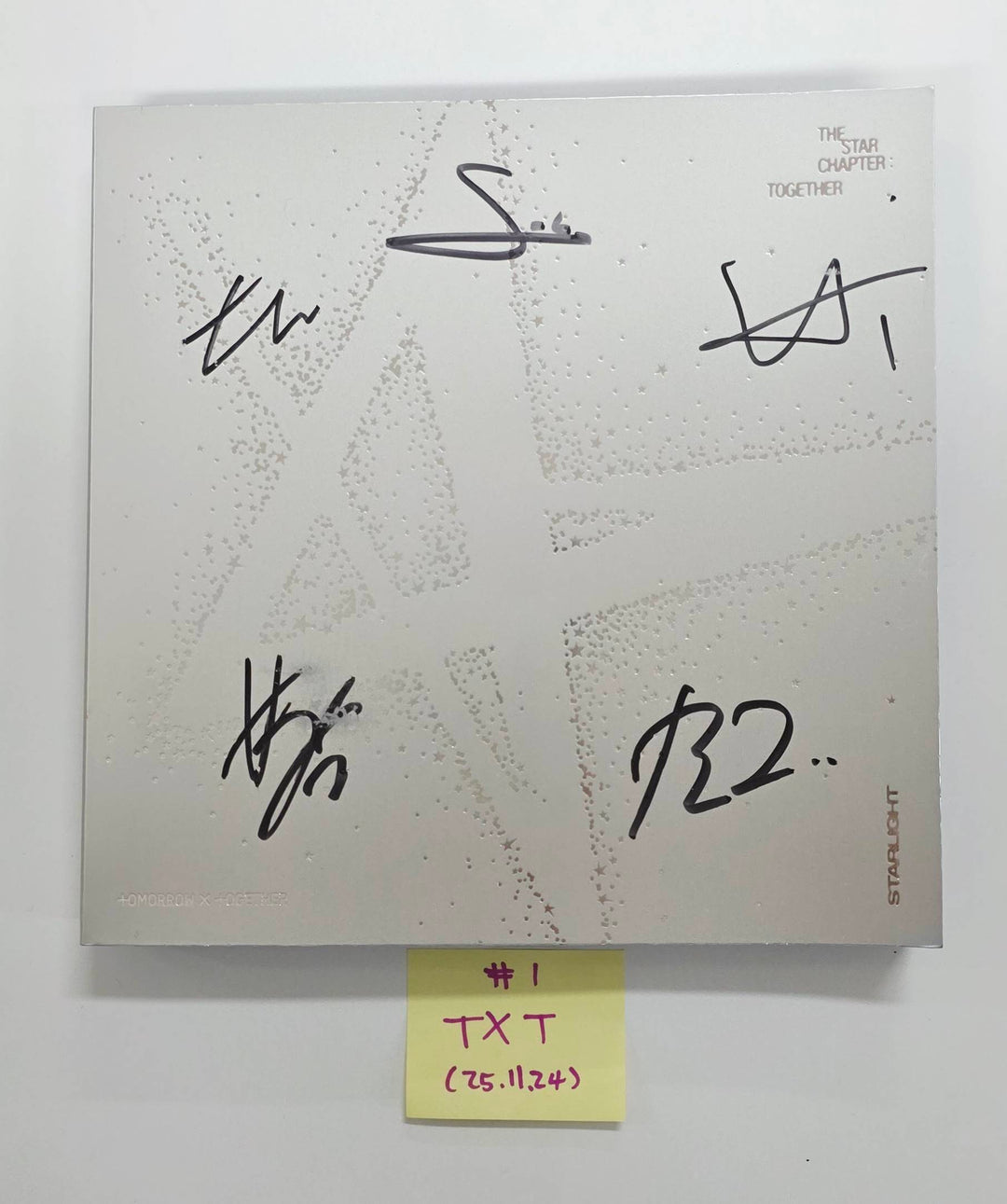 TXT "Star Chapter: Together" - Hand Autographed(Signed) Promo Album [25.11.24]