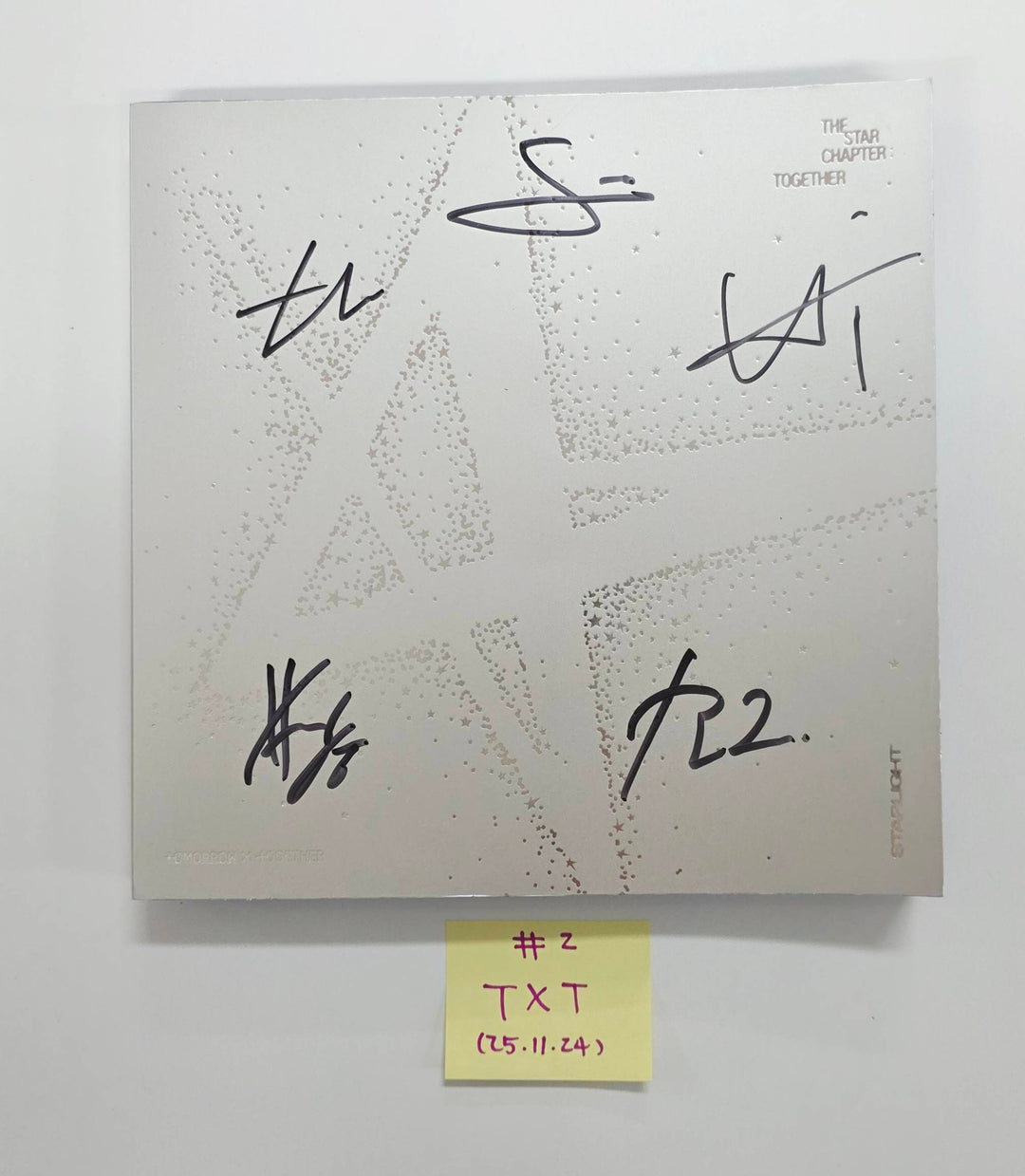 TXT "Star Chapter: Together" - Hand Autographed(Signed) Promo Album [25.11.24]