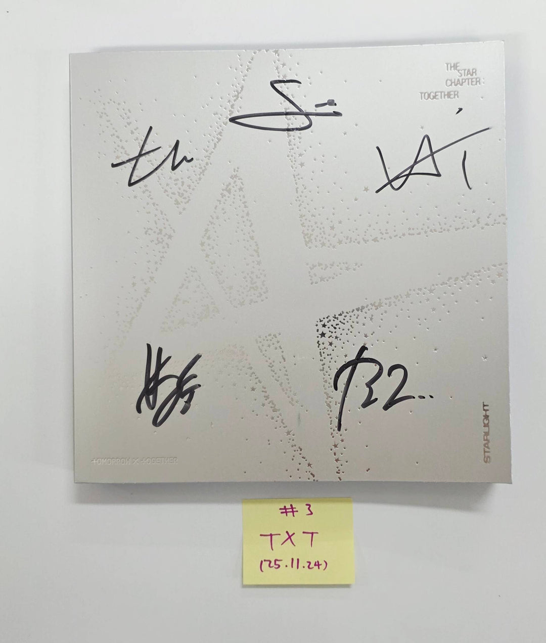 TXT "Star Chapter: Together" - Hand Autographed(Signed) Promo Album [25.11.24]