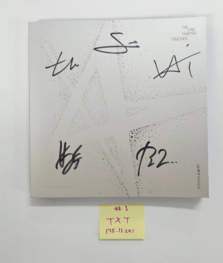 TXT "Star Chapter: Together" - Hand Autographed(Signed) Promo Album [25.11.24]