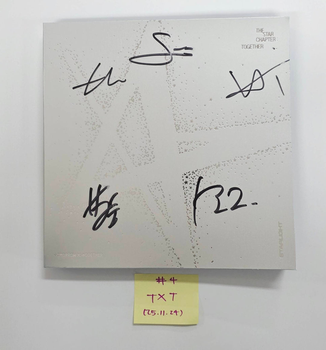 TXT "Star Chapter: Together" - Hand Autographed(Signed) Promo Album [25.11.24]