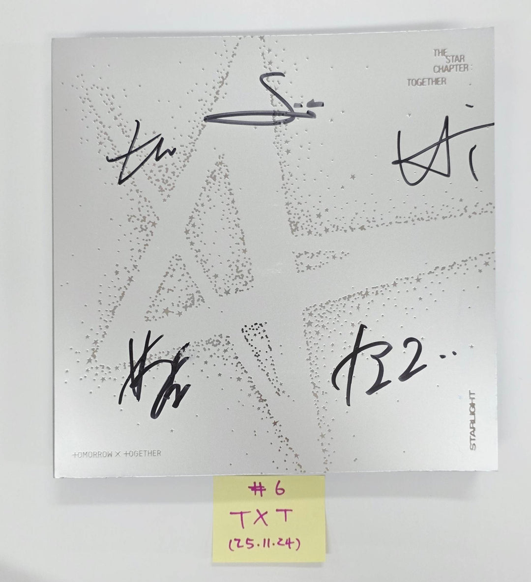 TXT "Star Chapter: Together" - Hand Autographed(Signed) Promo Album [25.11.24]