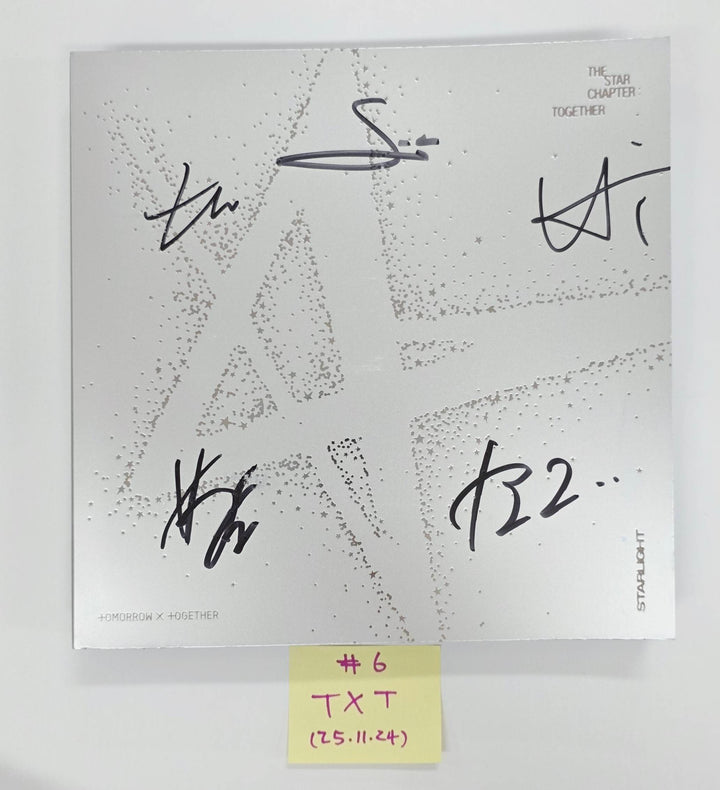 TXT "Star Chapter: Together" - Hand Autographed(Signed) Promo Album [25.11.24]