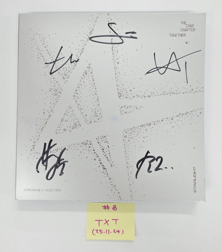 TXT "Star Chapter: Together" - Hand Autographed(Signed) Promo Album [25.11.24]