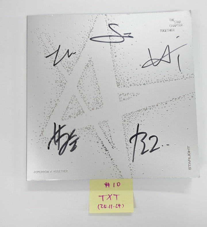 TXT "Star Chapter: Together" - Hand Autographed(Signed) Promo Album [25.11.24]