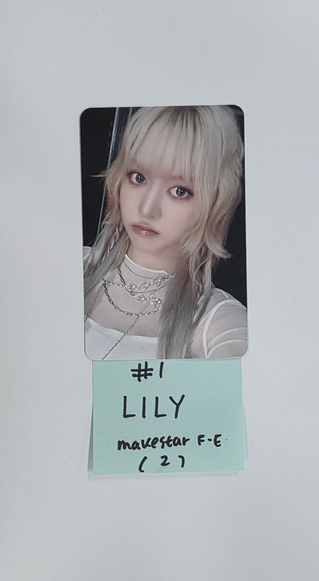 NMIXX "Blue Valentine" - Makestar Fansign Event Photocard R6 [25.11.24]