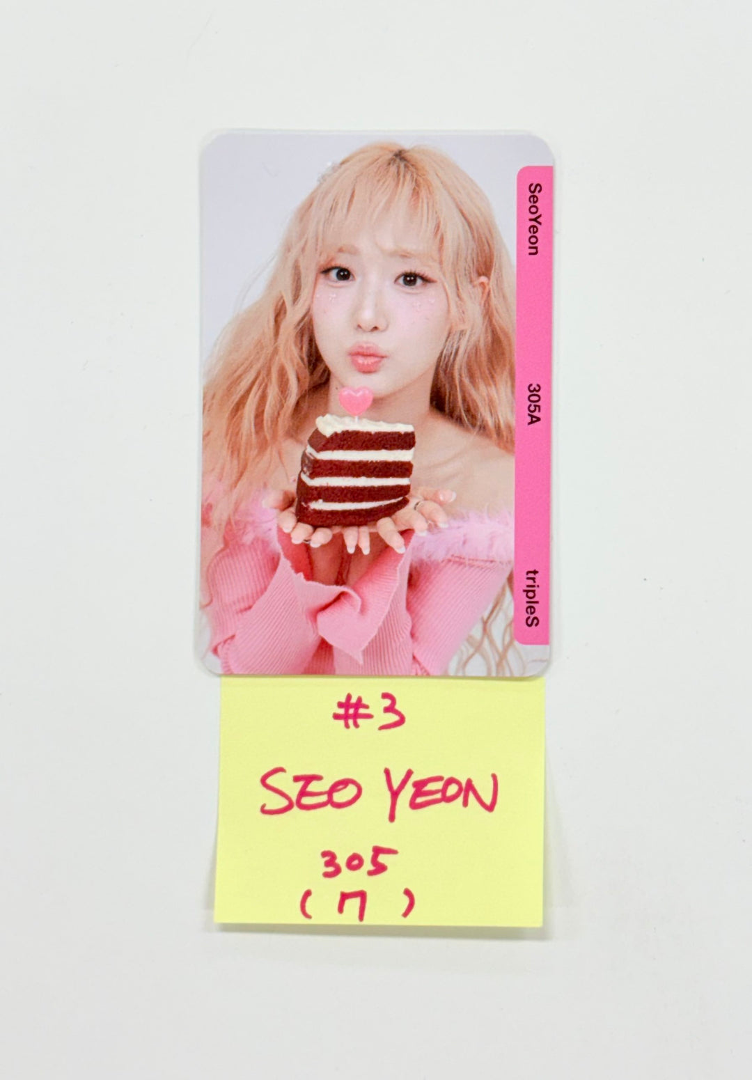 TripleS MSNZ - Binary02 Double Class Objekt Photocard (303A, 304A, 305A, 306A) (1) [25.11.24]