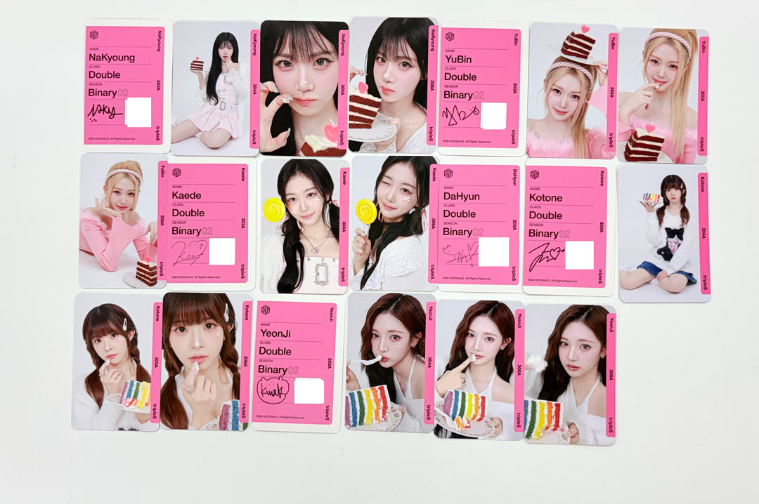 TripleS MSNZ - Binary02 Double Class Objekt Photocard (303A, 304A, 305A, 306A) (2) [25.11.24]