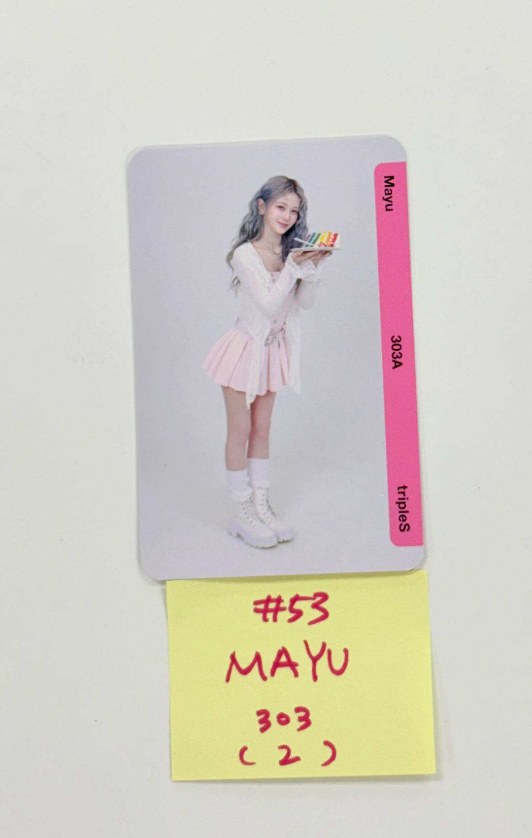 TripleS MSNZ - Binary02 Double Class Objekt Photocard (303A, 304A, 305A, 306A) (3) [25.11.24]