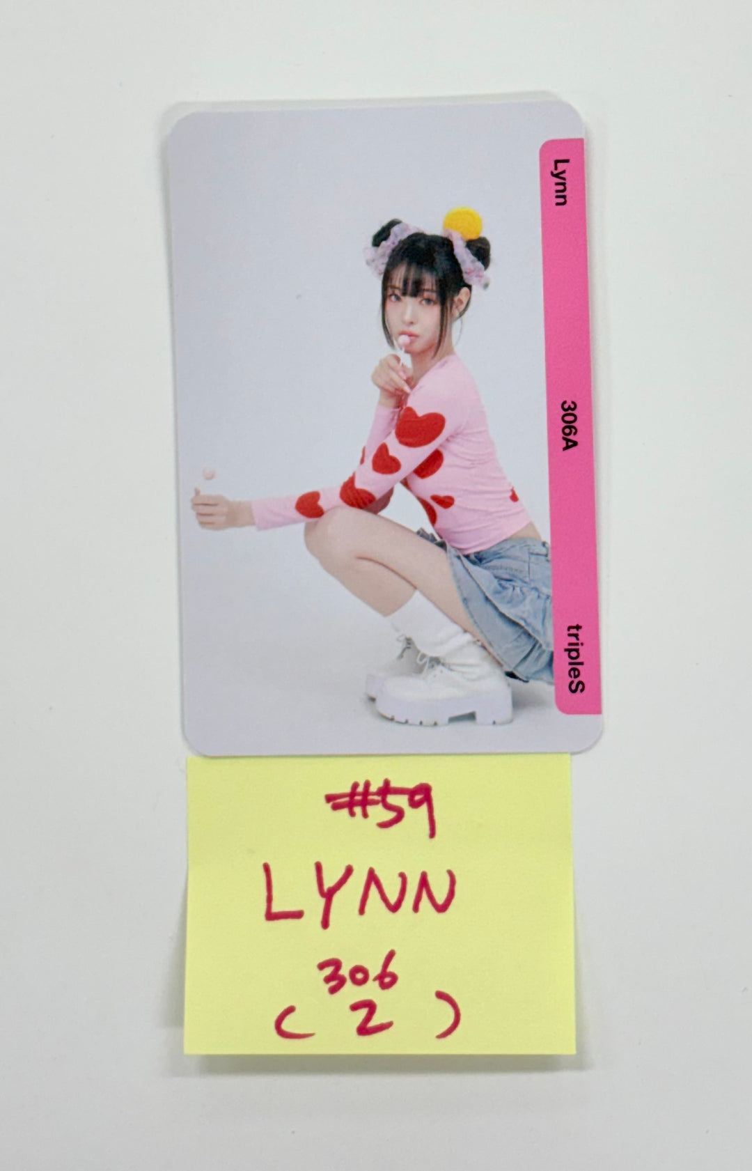 TripleS MSNZ - Binary02 Double Class Objekt Photocard (303A, 304A, 305A, 306A) (3) [25.11.24]