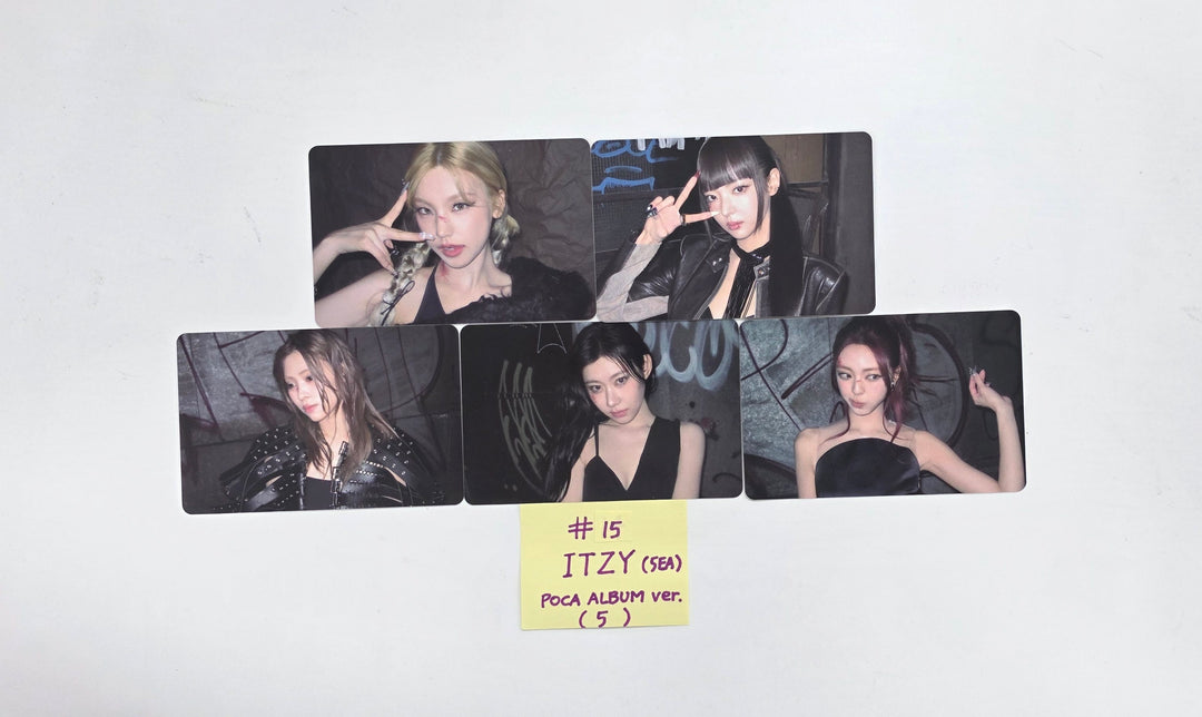ITZY "TUNNEL VISION" - Official Photocard (POCAALBUM Ver.) [25.11.25]