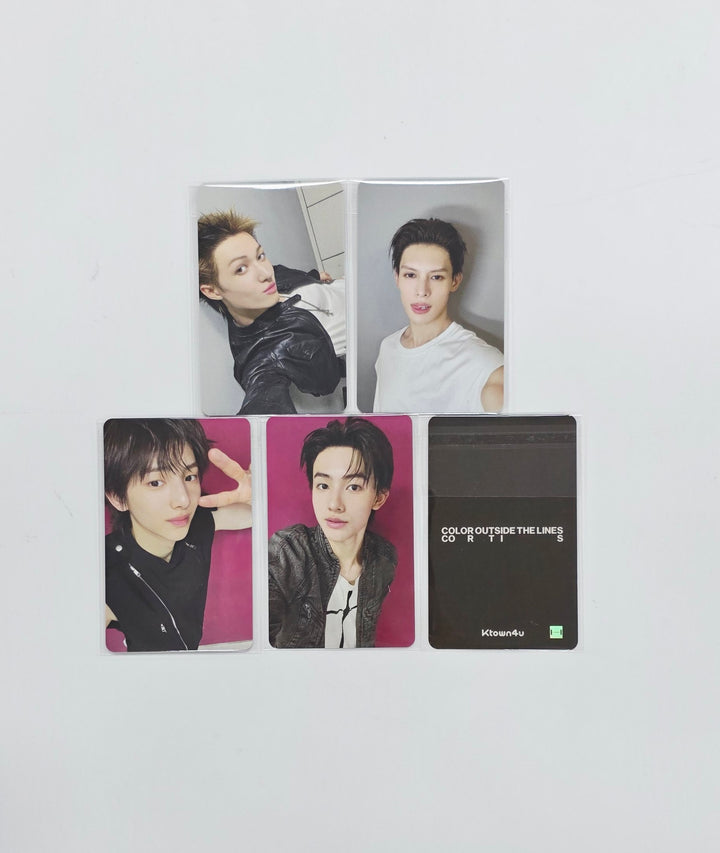 CORTIS 1st EP album "Color Outside The Line" - Ktown4U Special Gift Event Photocard [25.11.25]