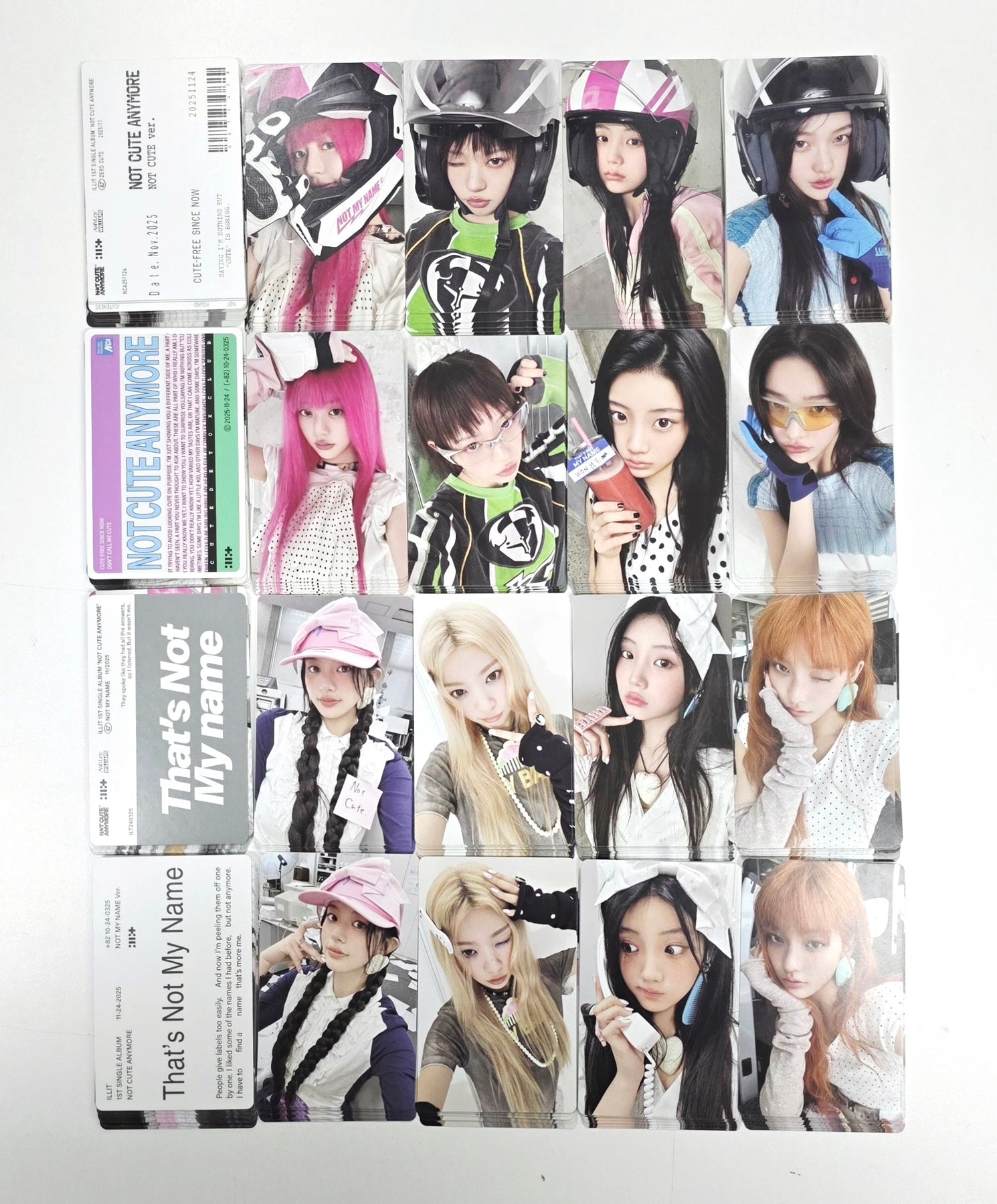Kpop Dünyasi ILLIT '' Not Cute Anymore '' Çift Yön Baskılı Lomo Card Seti (55 Pcs) - Fiyatı, Yorumları Kpop Dünyasi ILLIT '' Not Cute Anymore '' Çift Yön Baskılı Lomo Card Seti (55 Pcs) - Fiyatı, Yorumları
