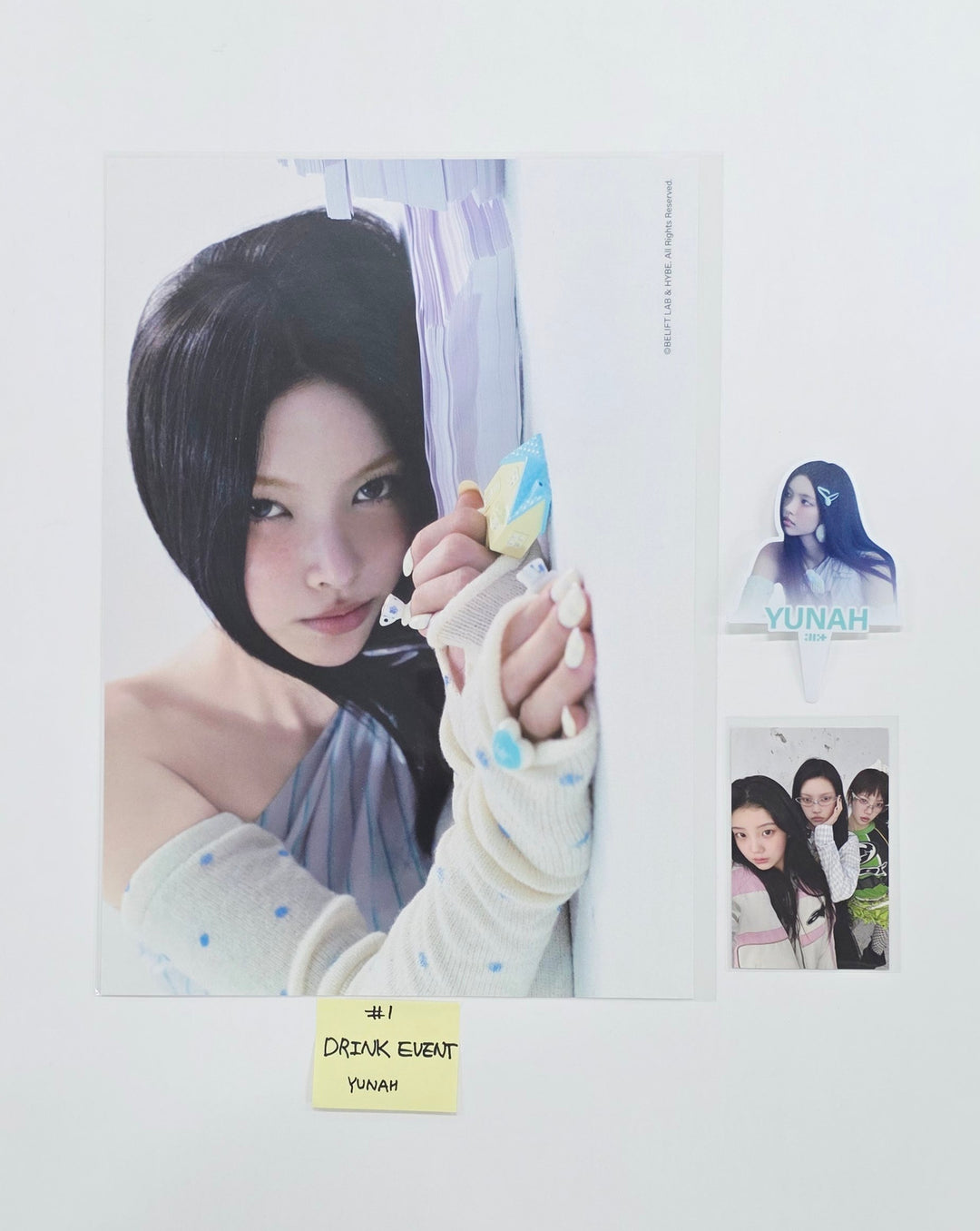 ILLIT "NOT CUTE ANYMORE" - POP-UP STORE Cafe Event Photocard, Poster [25.11.25]