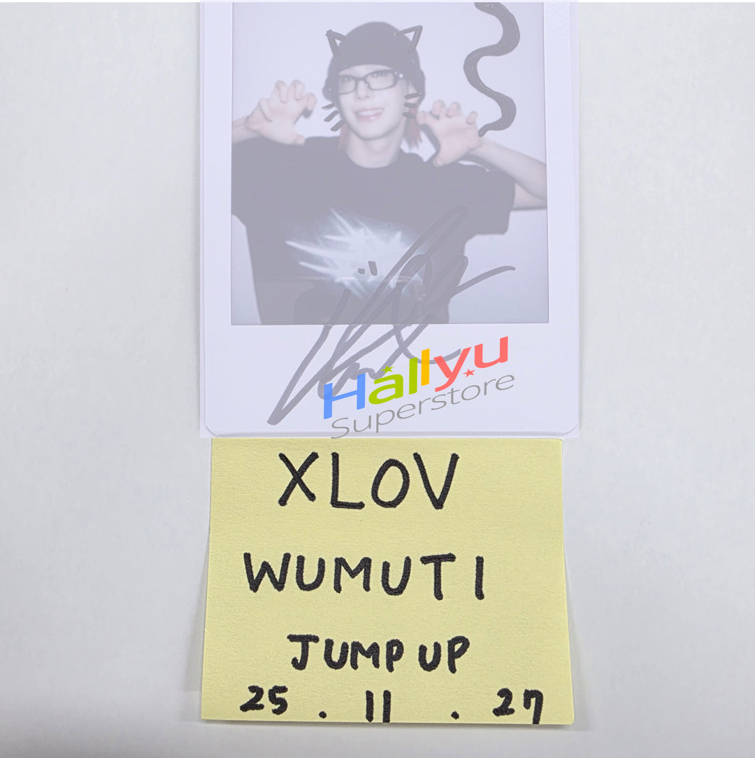 Wumuti (of XLOV) "UXLXVE" - Hand Autograhped(Signed) Polaroid [25.11.27]