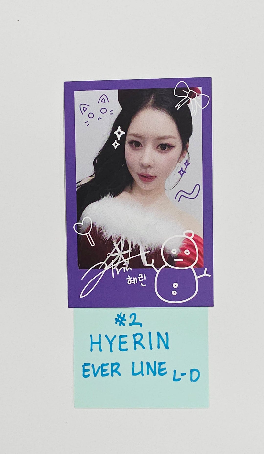 Triples_msnz "Beyond Beauty" - Everline Luckt Draw Event Polaroid type Photocard (Objekt Music Album ver.) (2) [25.11.27]