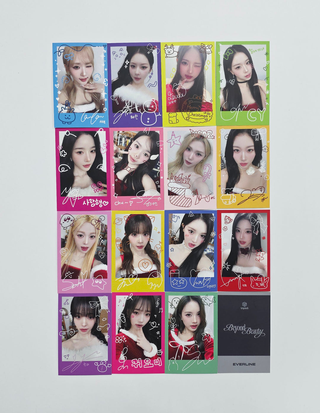 Triples_msnz "Beyond Beauty" - Everline Luckt Draw Event Polaroid type Photocard (Objekt Music Album ver.) (2) [25.11.27]