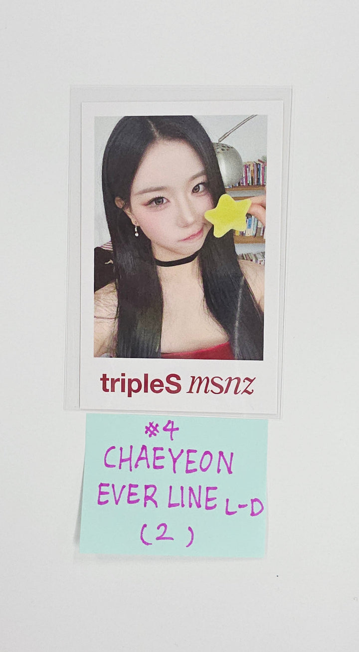 Triples_msnz "Beyond Beauty" - Everline Luckt Draw Event Polaroid type Photocard (Objekt Music Album ver.) (1) [25.11.27]