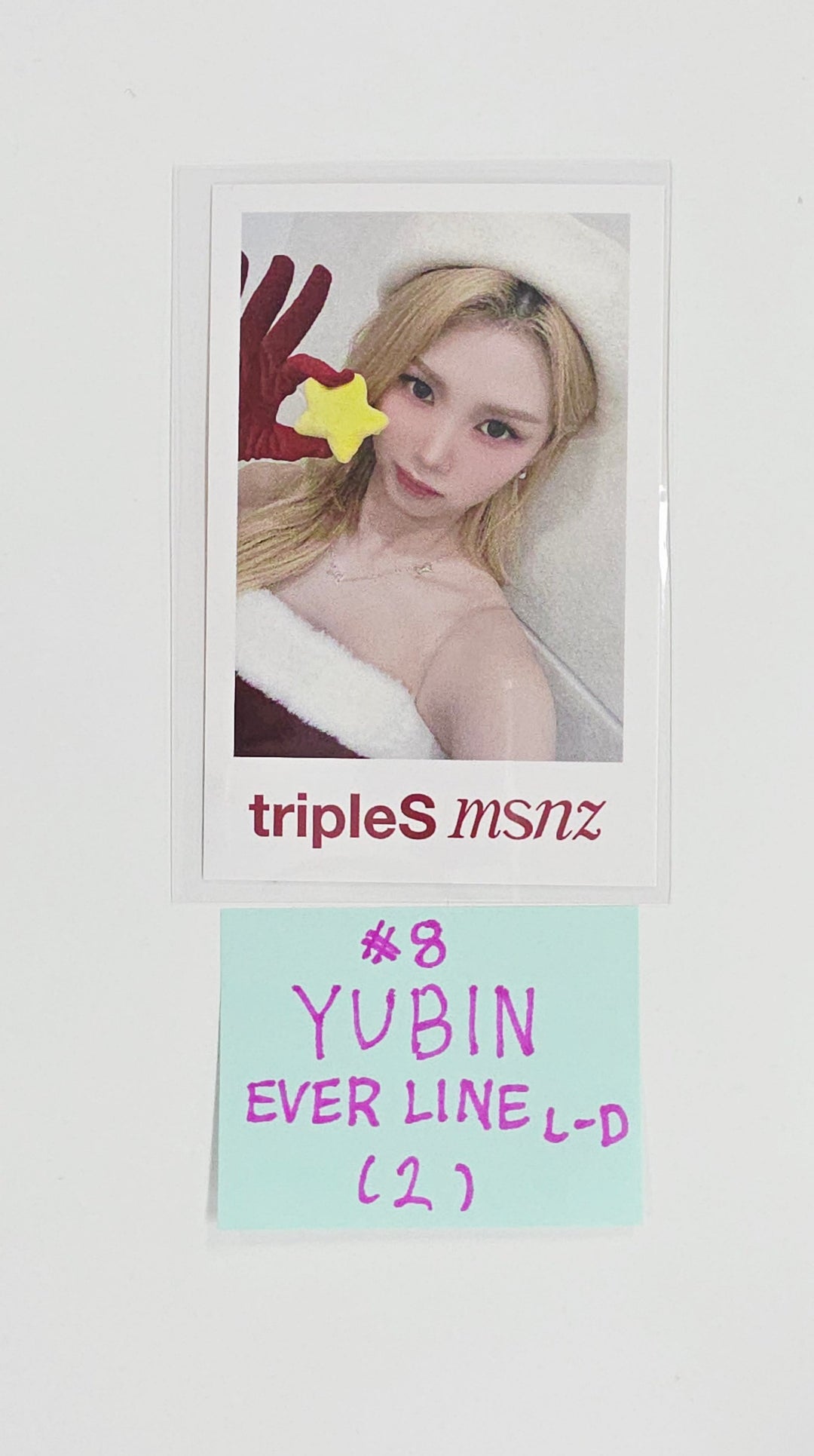 Triples_msnz "Beyond Beauty" - Everline Luckt Draw Event Polaroid type Photocard (Objekt Music Album ver.) (1) [25.11.27]