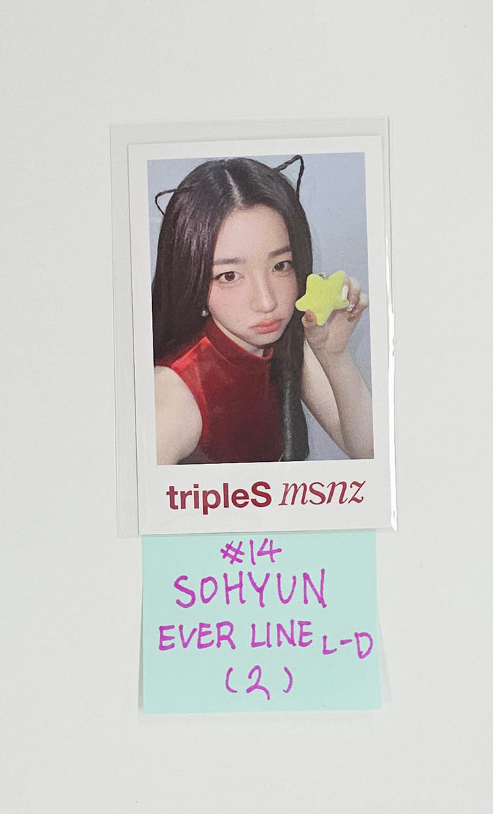 Triples_msnz "Beyond Beauty" - Everline Luckt Draw Event Polaroid type Photocard (Objekt Music Album ver.) (1) [25.11.27]