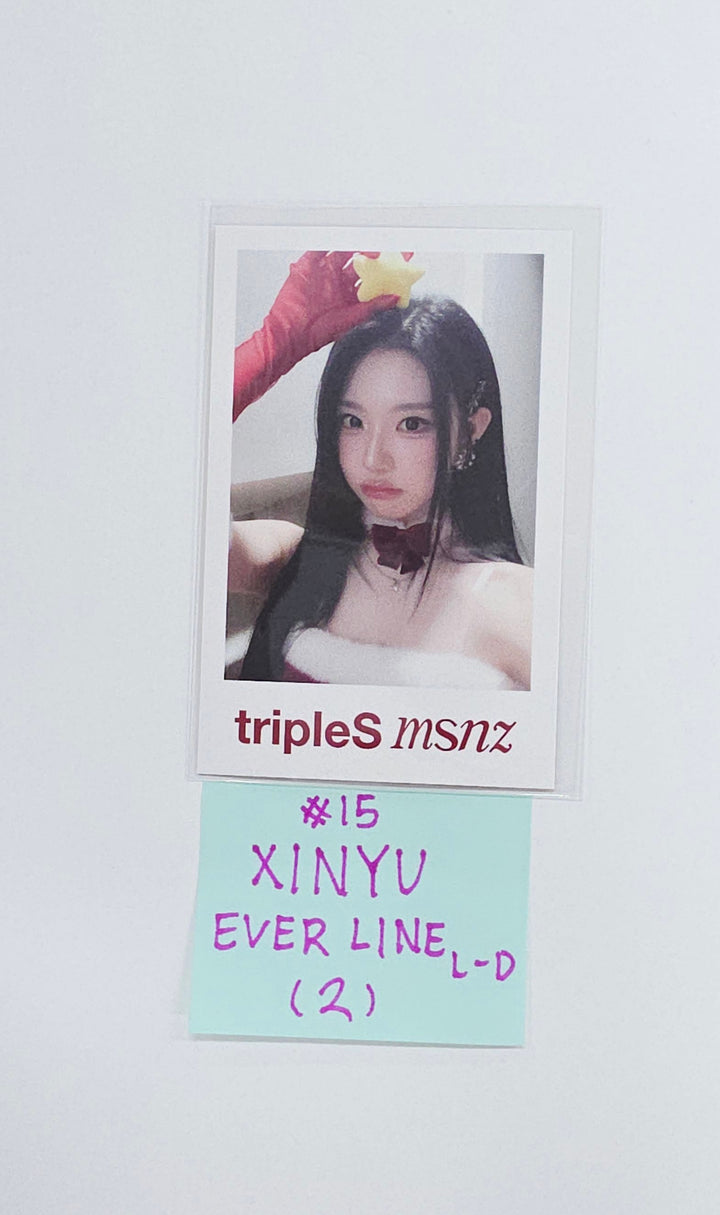 Triples_msnz "Beyond Beauty" - Everline Luckt Draw Event Polaroid type Photocard (Objekt Music Album ver.) (1) [25.11.27]