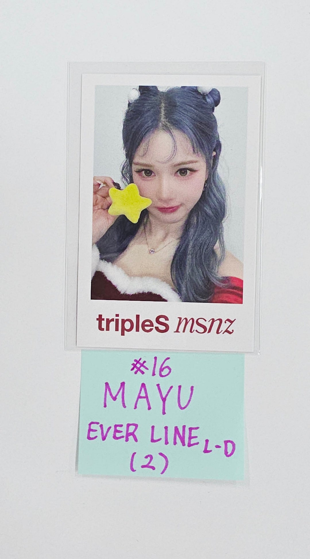 Triples_msnz "Beyond Beauty" - Everline Luckt Draw Event Polaroid type Photocard (Objekt Music Album ver.) (1) [25.11.27]