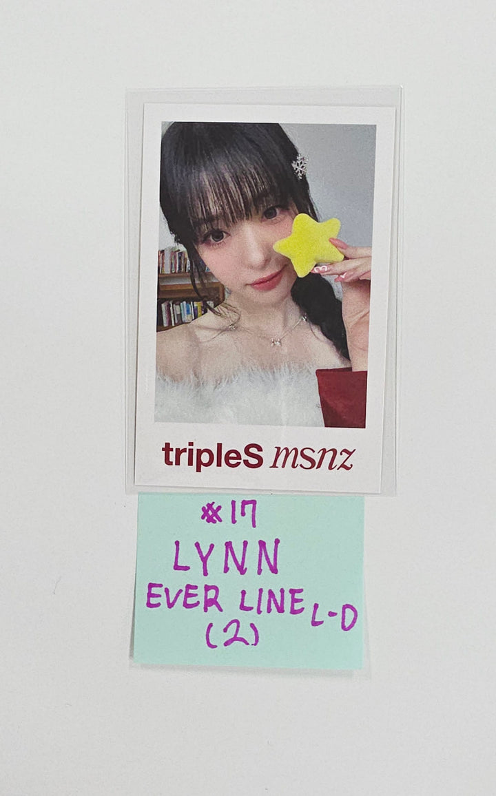 Triples_msnz "Beyond Beauty" - Everline Luckt Draw Event Polaroid type Photocard (Objekt Music Album ver.) (1) [25.11.27]