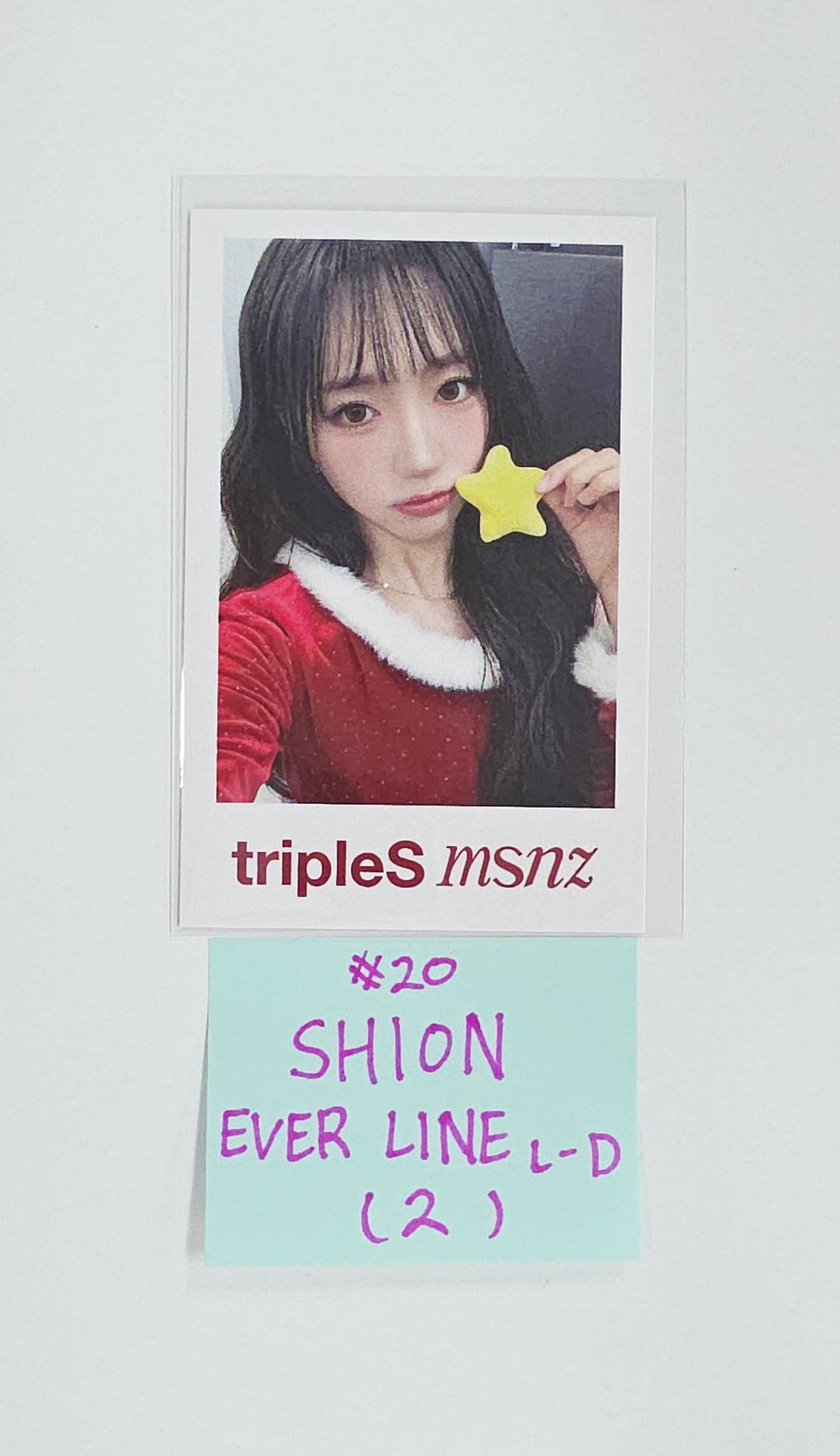 Triples_msnz "Beyond Beauty" - Everline Luckt Draw Event Polaroid type Photocard (Objekt Music Album ver.) (1) [25.11.27]