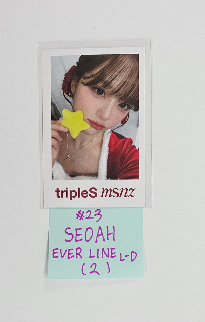 Triples_msnz "Beyond Beauty" - Everline Luckt Draw Event Polaroid type Photocard (Objekt Music Album ver.) (1) [25.11.27]