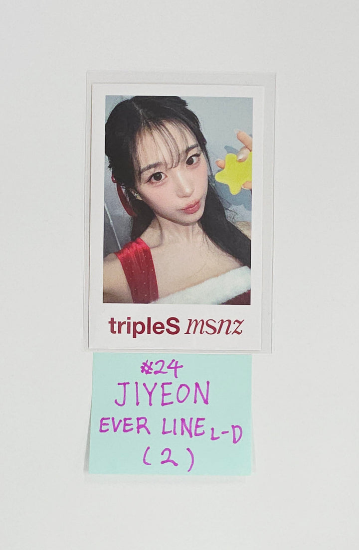 Triples_msnz "Beyond Beauty" - Everline Luckt Draw Event Polaroid type Photocard (Objekt Music Album ver.) (1) [25.11.27]