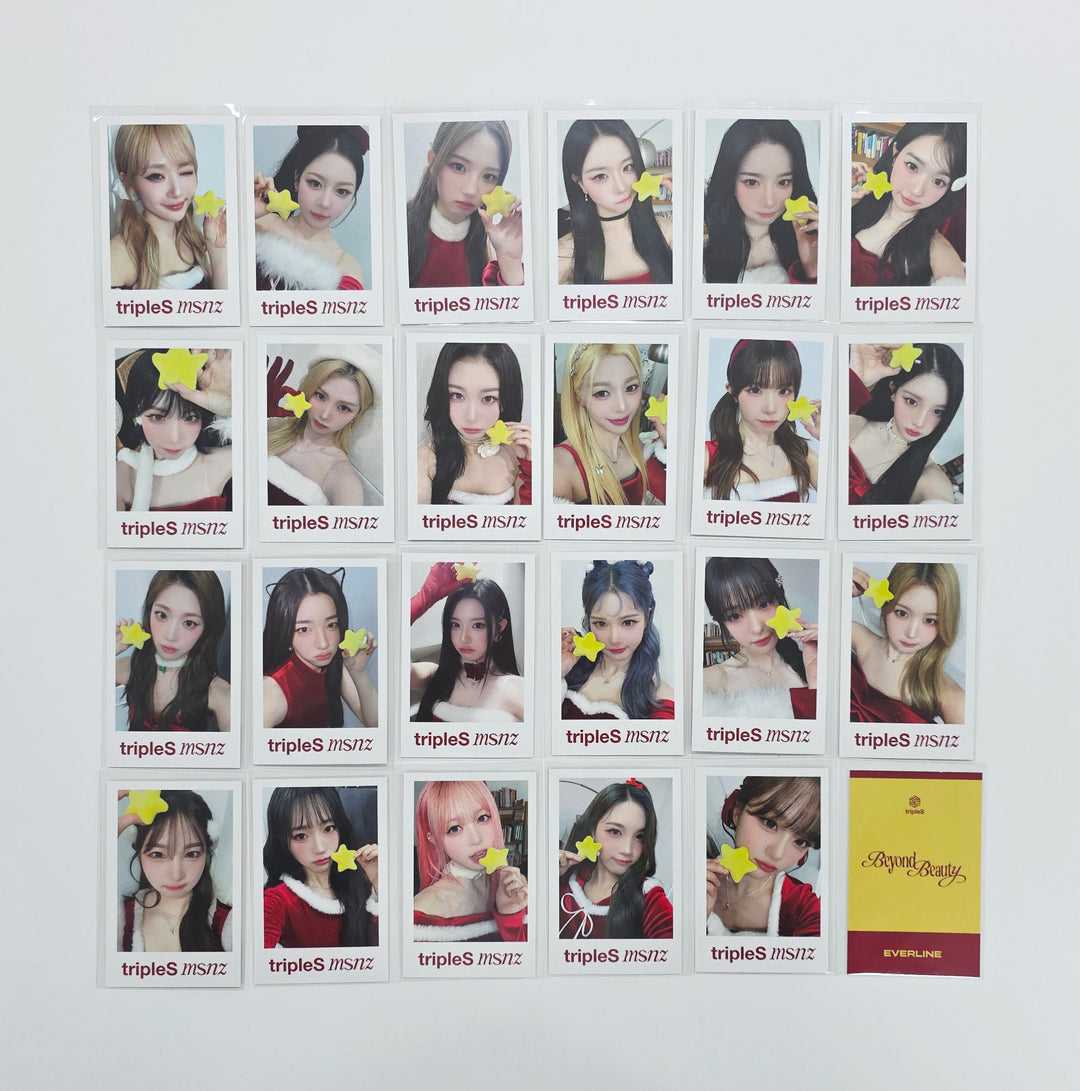 Triples_msnz "Beyond Beauty" - Everline Luckt Draw Event Polaroid type Photocard (Objekt Music Album ver.) (1) [25.11.27]
