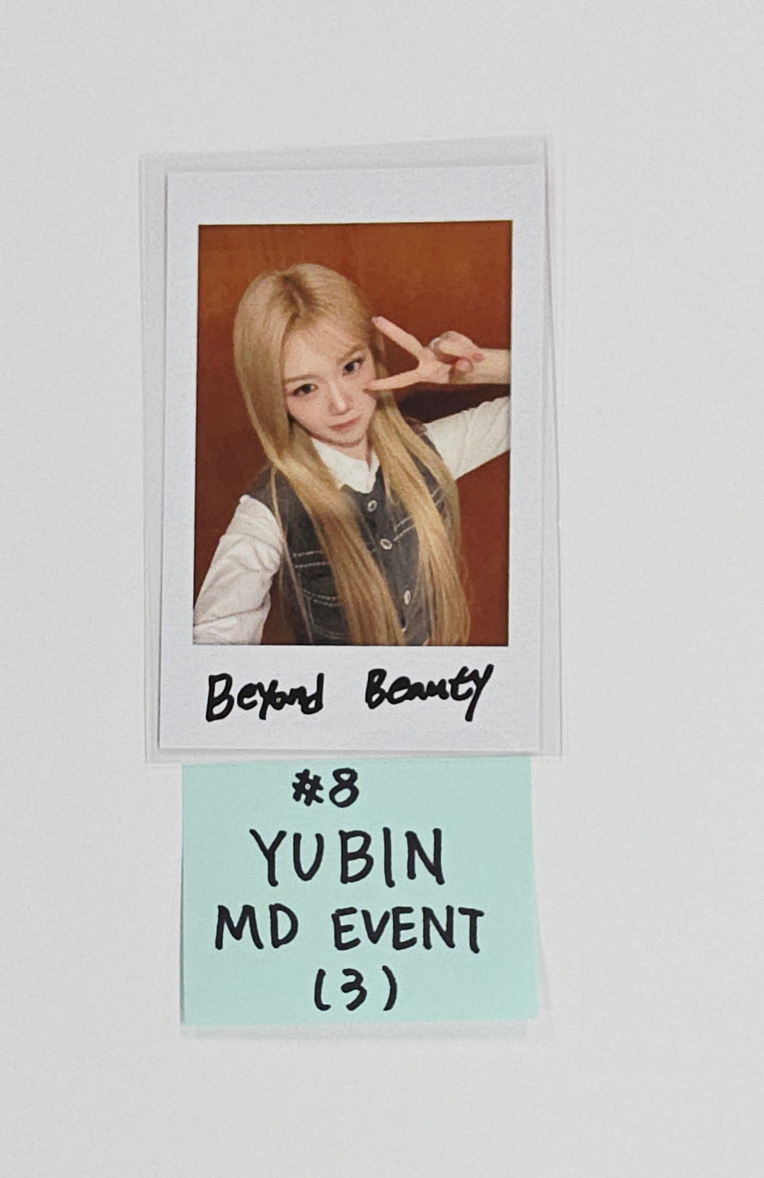 Triples_msnz "Beyond Beauty" - Everlin POP-UP Store MD Event Polaroid type Photocard [25.11.27]