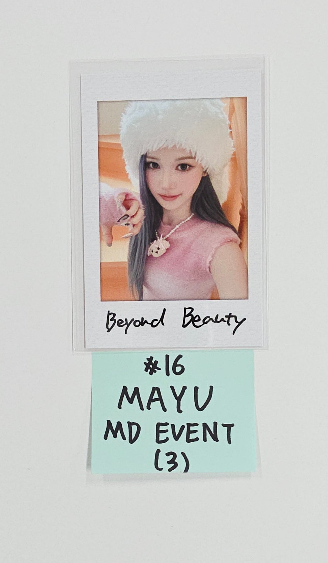 Triples_msnz "Beyond Beauty" - Everlin POP-UP Store MD Event Polaroid type Photocard [25.11.27]