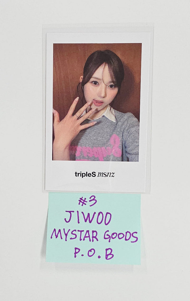 Triples_msnz "Beyond Beauty" - My Star Goods Pre-Order Benefit Polaroid type Photocard (Objekt Music Album ver.) [25.11.27]