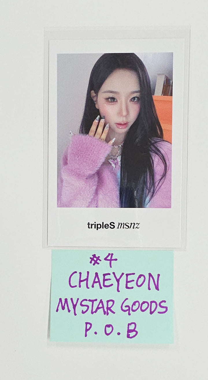 Triples_msnz "Beyond Beauty" - My Star Goods Pre-Order Benefit Polaroid type Photocard (Objekt Music Album ver.) [25.11.27]
