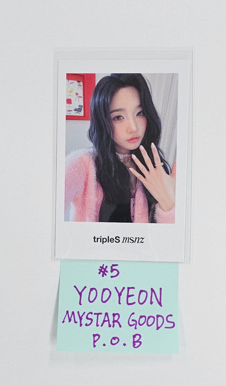 Triples_msnz "Beyond Beauty" - My Star Goods Pre-Order Benefit Polaroid type Photocard (Objekt Music Album ver.) [25.11.27]