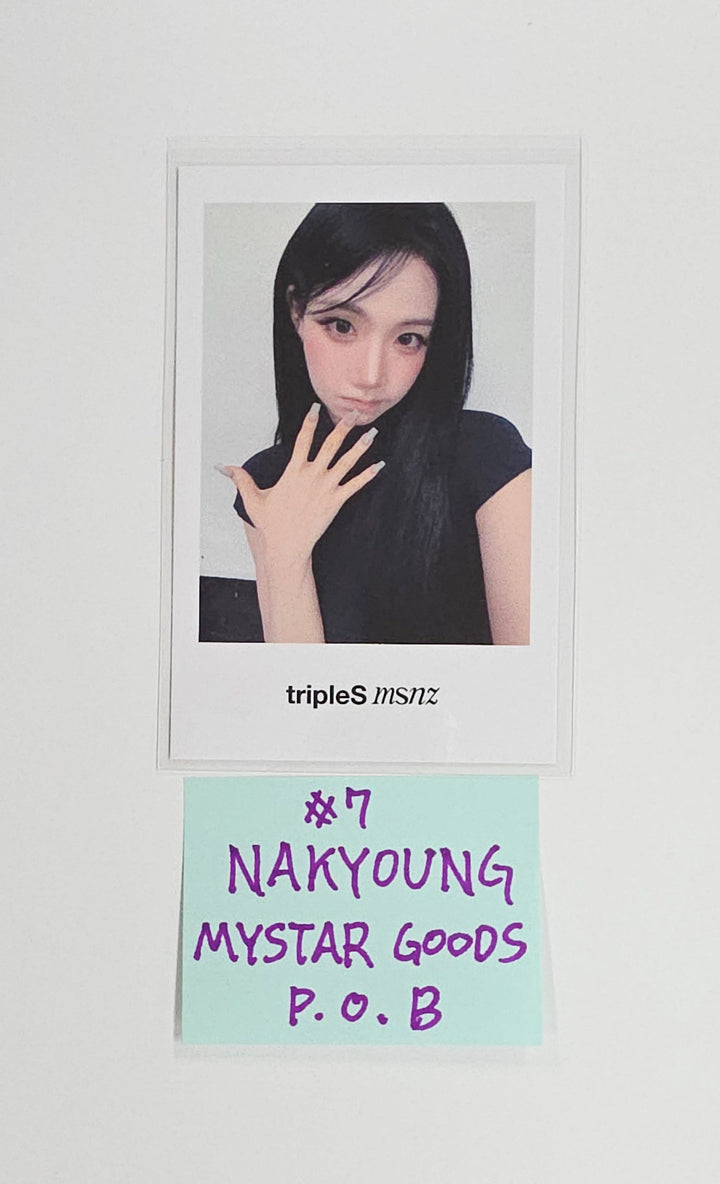 Triples_msnz "Beyond Beauty" - My Star Goods Pre-Order Benefit Polaroid type Photocard (Objekt Music Album ver.) [25.11.27]