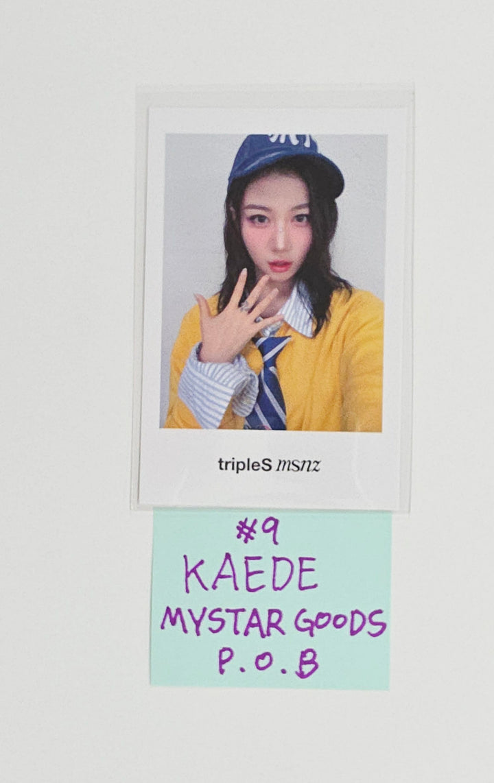 Triples_msnz "Beyond Beauty" - My Star Goods Pre-Order Benefit Polaroid type Photocard (Objekt Music Album ver.) [25.11.27]