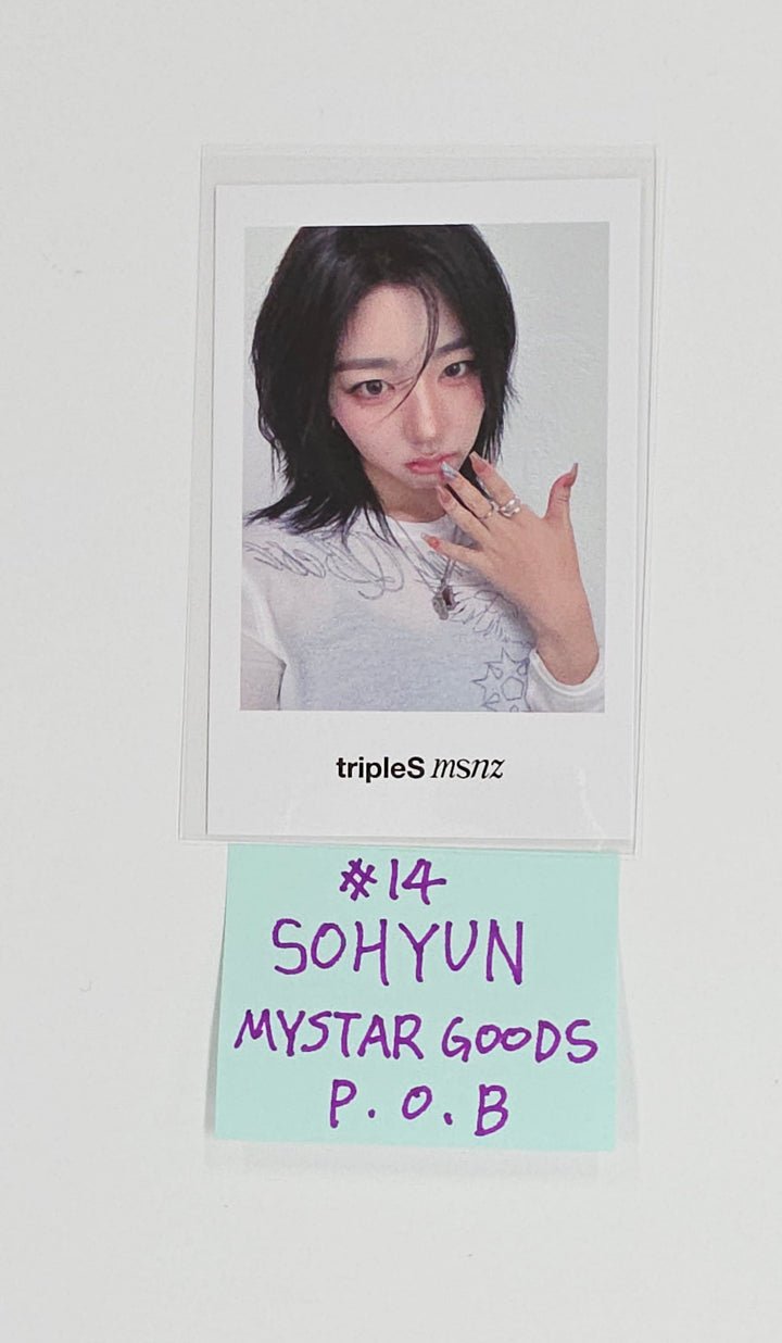 Triples_msnz "Beyond Beauty" - My Star Goods Pre-Order Benefit Polaroid type Photocard (Objekt Music Album ver.) [25.11.27]