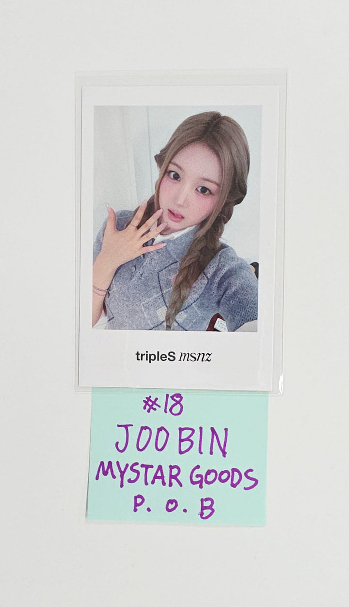 Triples_msnz "Beyond Beauty" - My Star Goods Pre-Order Benefit Polaroid type Photocard (Objekt Music Album ver.) [25.11.27]