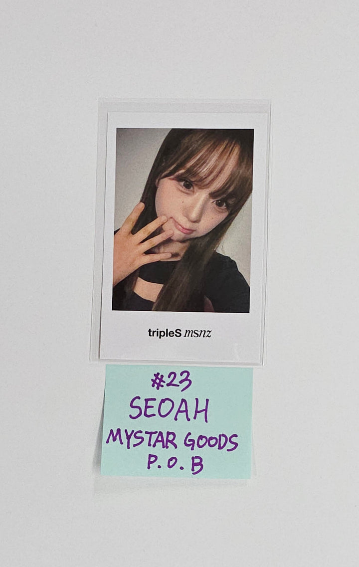 Triples_msnz "Beyond Beauty" - My Star Goods Pre-Order Benefit Polaroid type Photocard (Objekt Music Album ver.) [25.11.27]