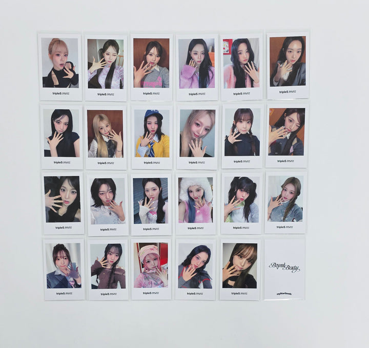 Triples_msnz "Beyond Beauty" - My Star Goods Pre-Order Benefit Polaroid type Photocard (Objekt Music Album ver.) [25.11.27]