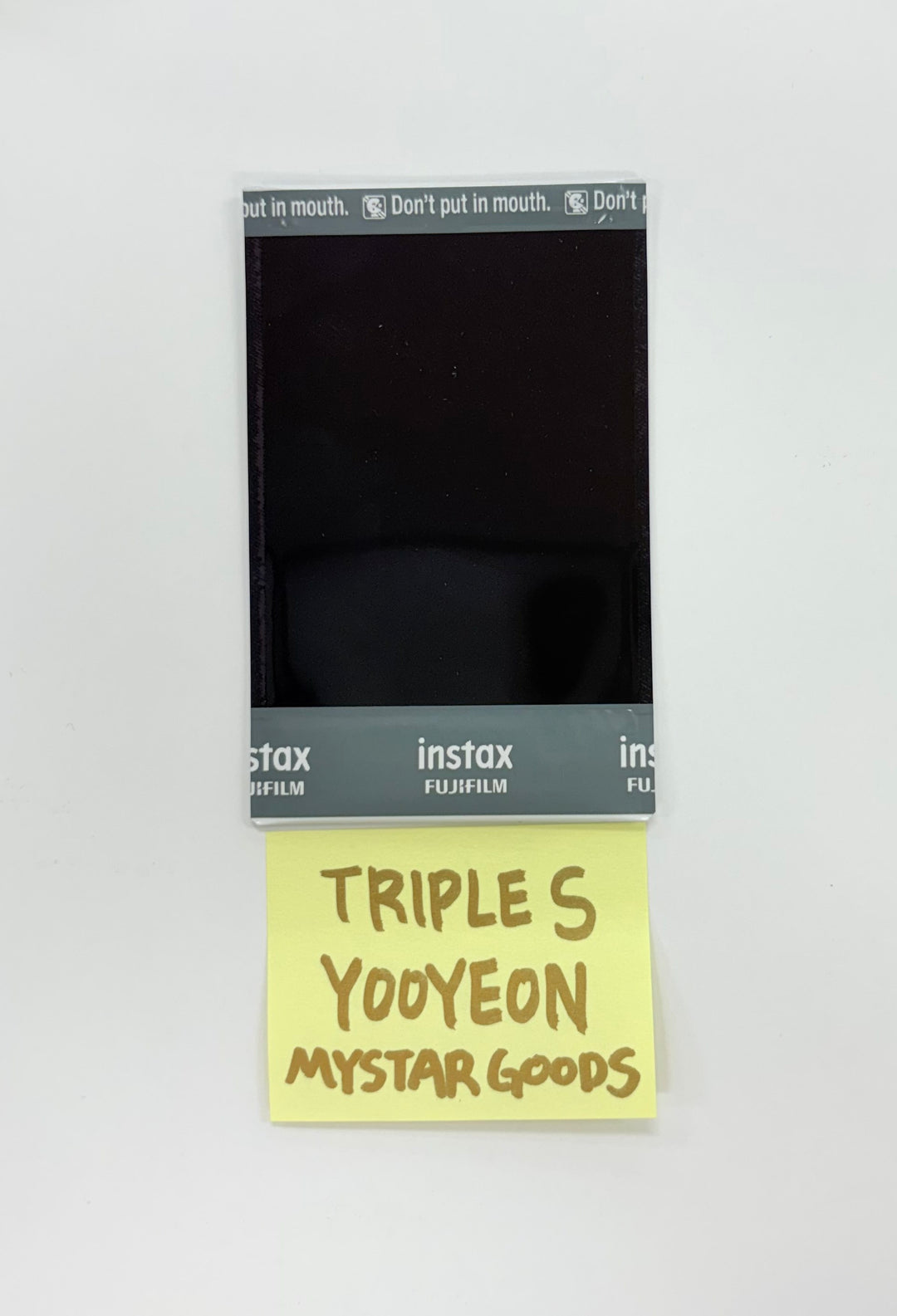 YOOYEON (of Triples_msnz) "Beyond Beauty" - Hand Autograhped(Signed) Polaroid [25.11.27]